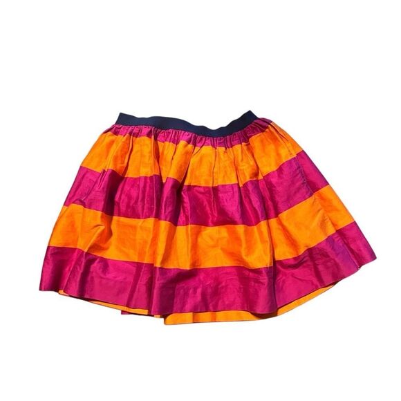 Polo Ralph Lauren Little Girl Stripe Skirt Orange And Pink New With Tags - Picture 2 of 3